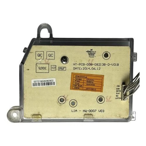Placa Interface Electrolux 64503063 Lac11 Ltd11 Lt12b Origin 127/220v ( Usado )