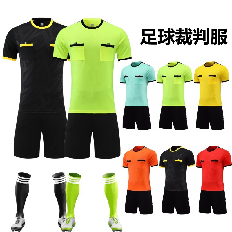 Uniforme de super árbitro britânico impresso emblema braçadeira uniforme de árbitro super uniforme de árbitro de futebol