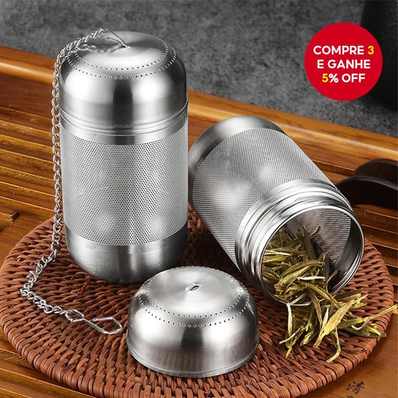 Filtro De Chá Infusor De Aço Inoxidável Deixa Especiarias Bolas De Tempero Teapot Fine Mesh Coffee Filter Teaware