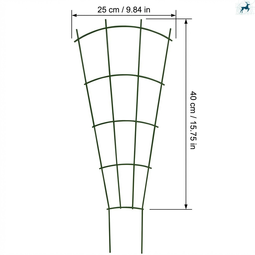 Grade De Suporte De Planta De Metal Para Plantas Trepadeiras-Uso Em Jardim De Videira De Tartaruga