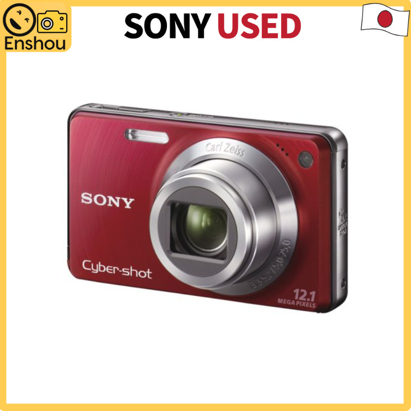 USED DoJapão[USADO]SONY Digital Camera Cyber-Shot W270 (12.1 MP / 5x Optical / 8x Digital / Red) DSC-W270/R JAN:4905524533170