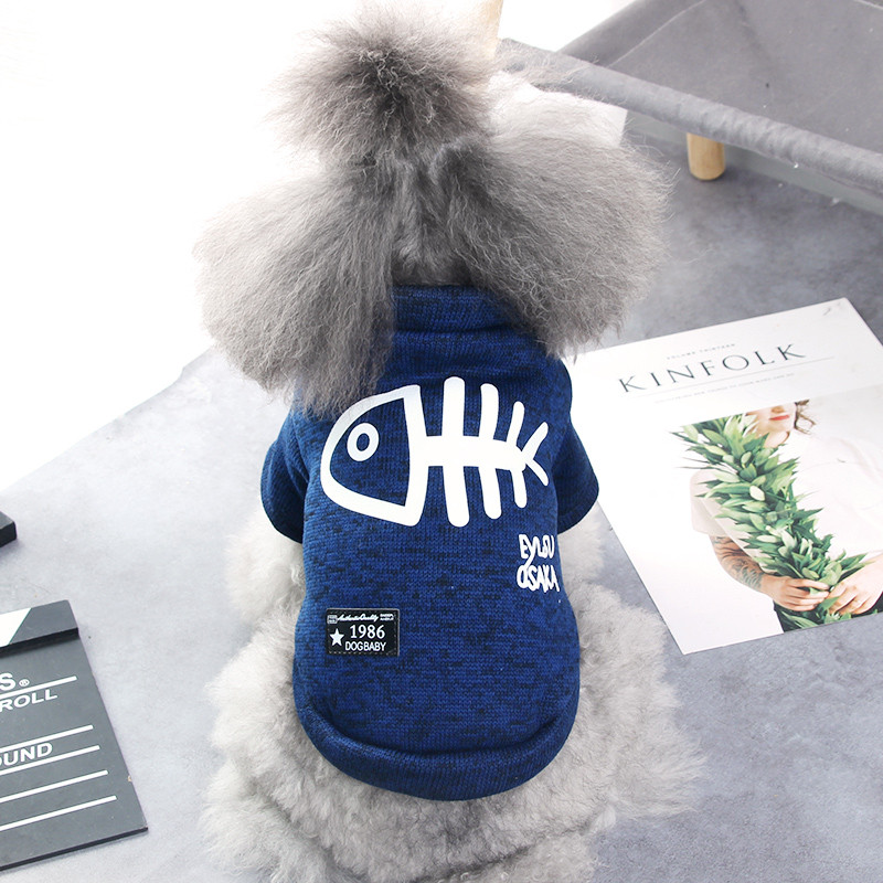 Filhote de cachorro roupas para cães de pelúcia pequeno cão inverno animal de estimação primavera outono roupas Pomerani
