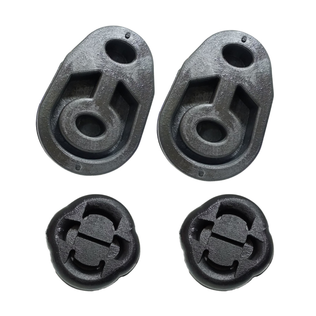 Borracha / Coxim Escapamento Kombi 1.4 Flex Kit C/ 4 Peças