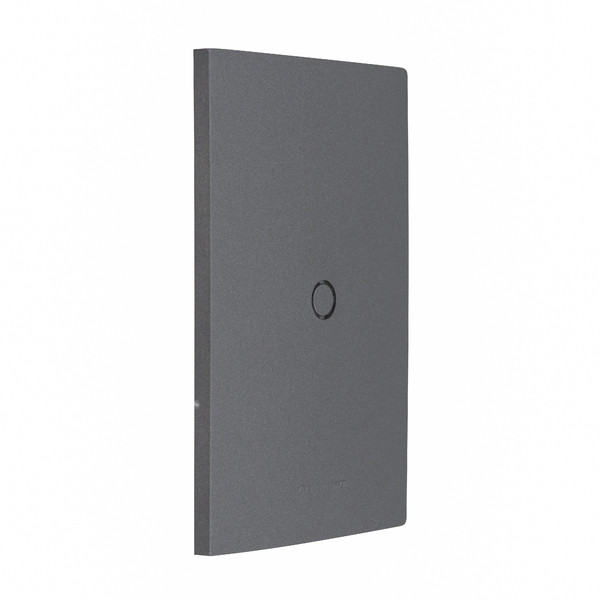 Placa 4x2 Saida Fio E Suporte Grafite - Alumbra Inova Pro