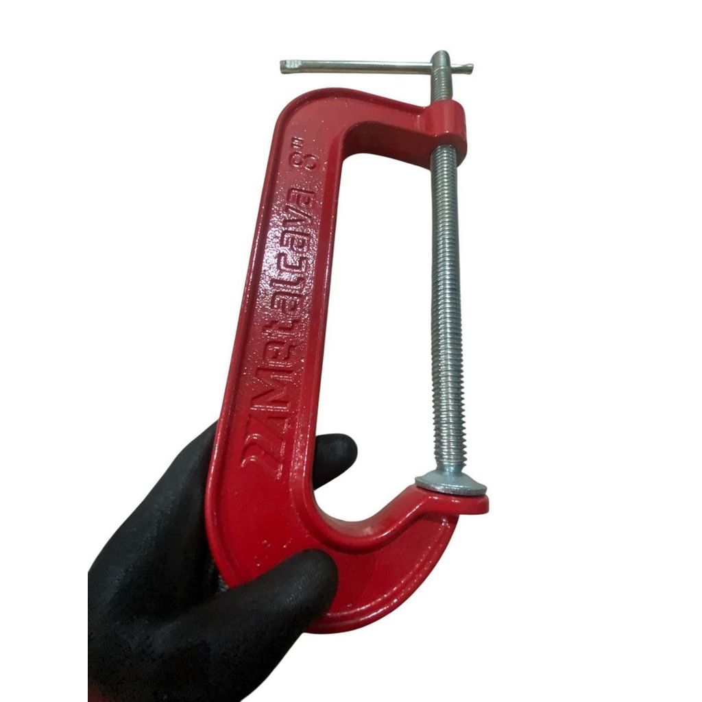 Grampo Sargento Fixação Tipo C 8" METALCAVA - C8