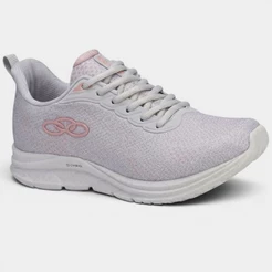 Tênis Olympikus Citrus 2 Feminino - Cinza e Rosa