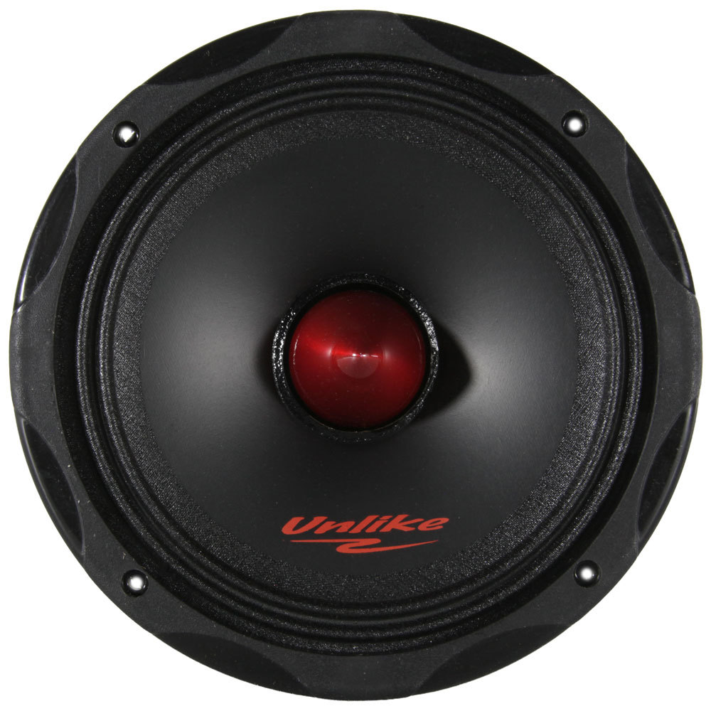 Médio Grave 6 Pol Unlike UNF66 Preto 200W RMS 4 Ohms Som Automotivo