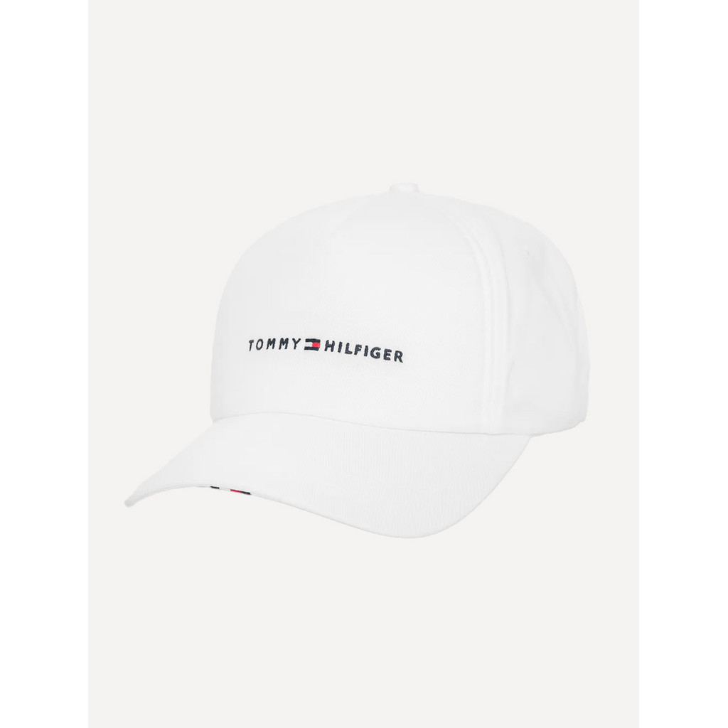Boné Tommy Hilfiger Masculino Foundation 6 Panel Branco