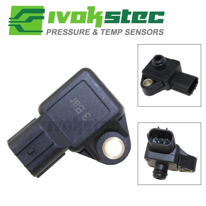 Sensor De Mapa Turbo Boost De 3 Barras (3BAR) 37830-PGK-A01 Para HONDA ACURA CIVIC ACCORD CRV STREAM JAZZ Elemento Pilot