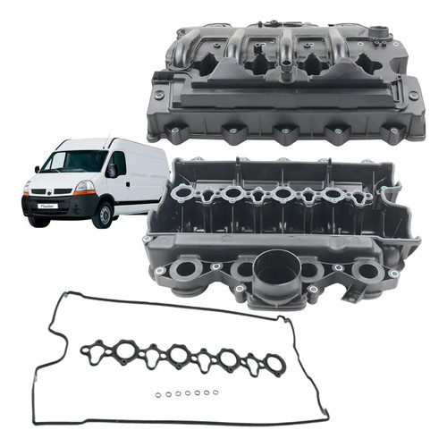 Tampa Cabeçote Motor Master 2.5 16v 2005 Á 2011 2012 2013 Preto