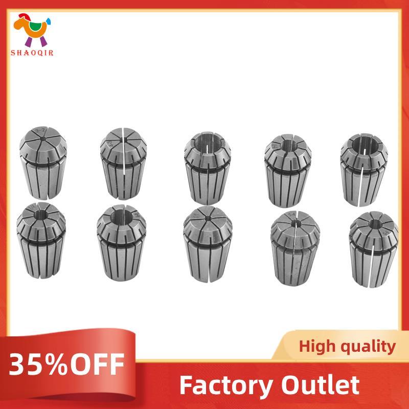 10pcs ER20 Conjunto De Pinça De Mola CNC Ferramenta De Torno De Fresagem ER20 Mandril