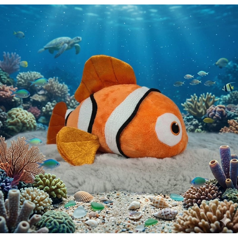 Pelúcia Dory e Nemo Filme Procurando Nemo Infantil Kids Brinquedo Kawaii Fofo Peixe