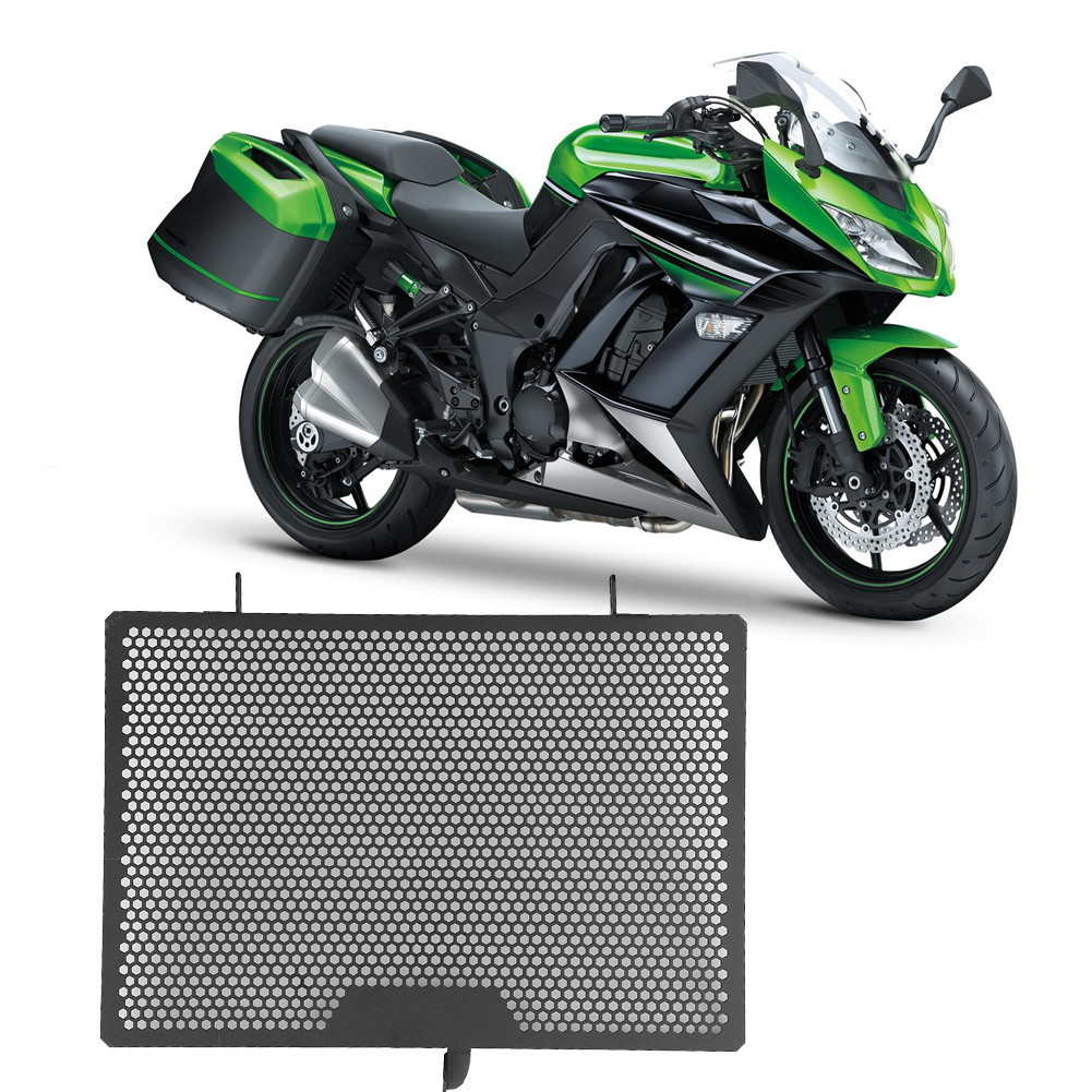 Fingerstyle-BR motocicleta grade de radiador guarda capa protetor se encaixa para kawasaki z750 z800 z1000