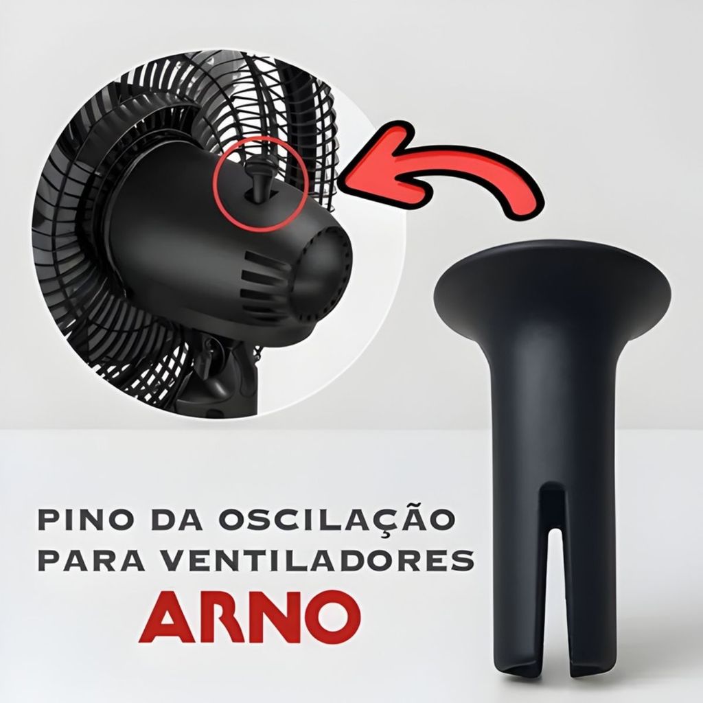 Pino Oscilante Ventilador Arno Vf40 Vf4c Vf5c Vfp4 Vu4p Vd40