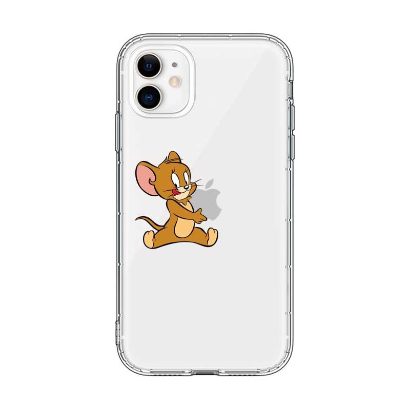 Capa XR Cat and Mouse 13 Hand 11 Stealth, adequada para iPhone 17 Pro Max, transparente, 8p, Apple 7, para casais.