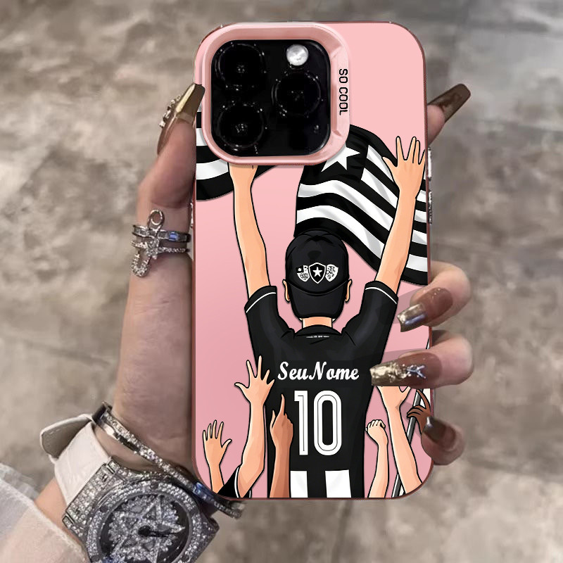 Capinha celular personalizada Botafogo 10 torcedores para Xiaomi Redmi 12 13C note 12 10 9 8 11 13 POCO X5 X6 PRO CAPA