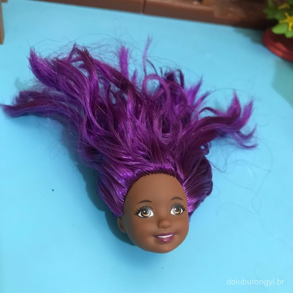 Produtos avulsos Boneca Little Kelly edição especial acessórios de modificação de maquiagem para cabeça de boneca EKCQ