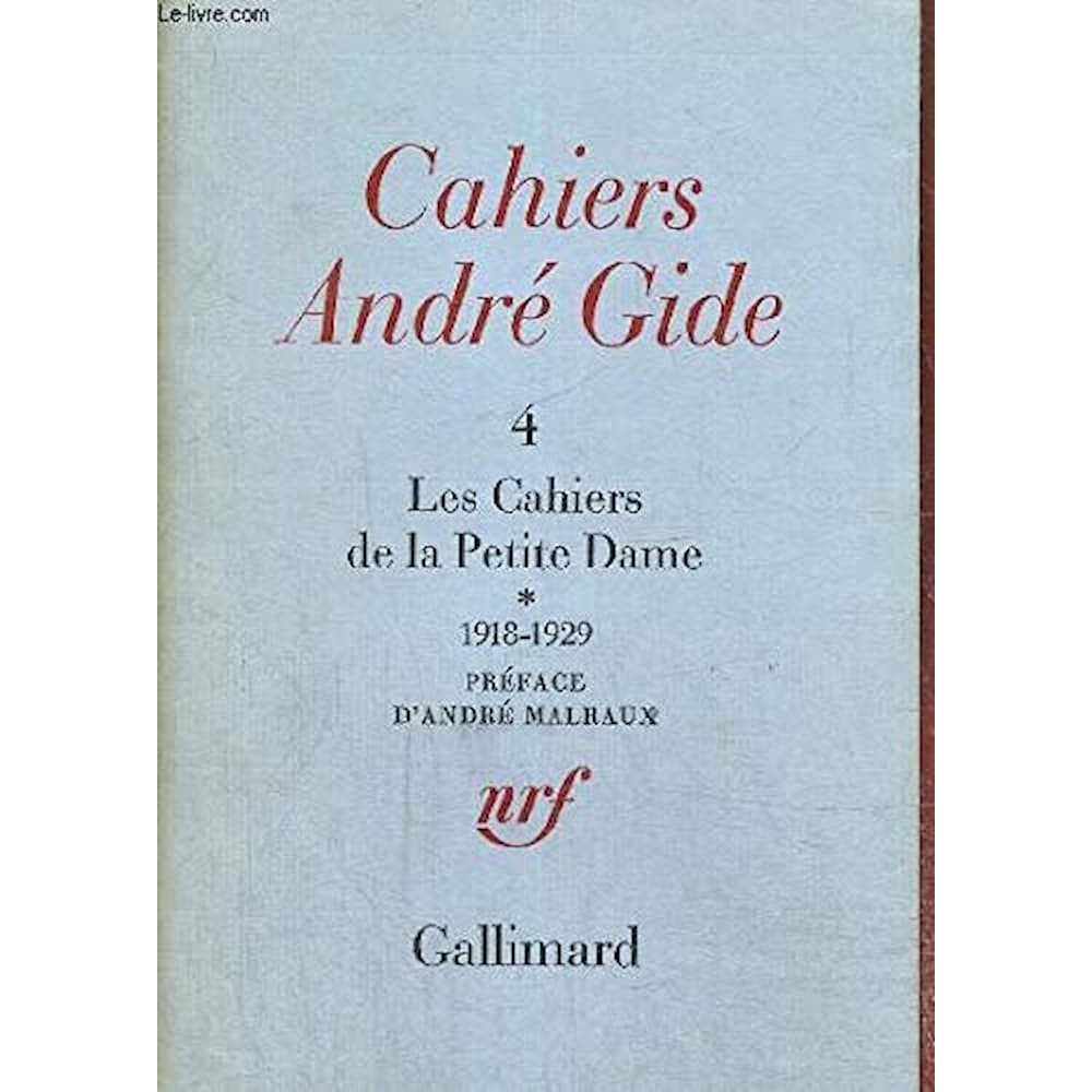 Les cahiers de la petite dame - 1937-1945 autor Cahiers André gide