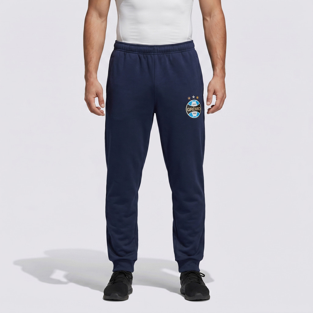 Calça Moletom Grêmio Retrô Azul