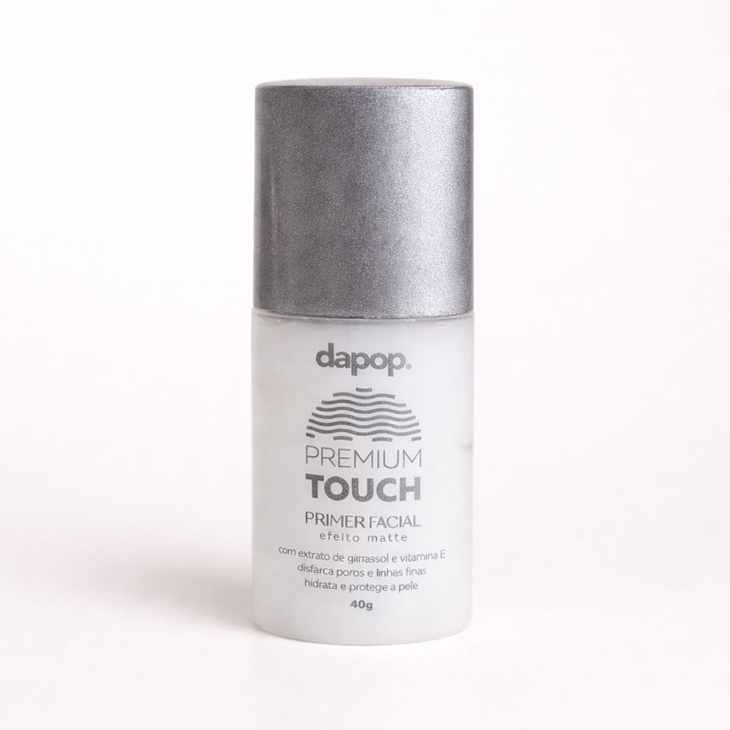 Primer Facial Dapop Premium Touch Efeito Matte Controle de Oleosidade Pele Lisa Profissional