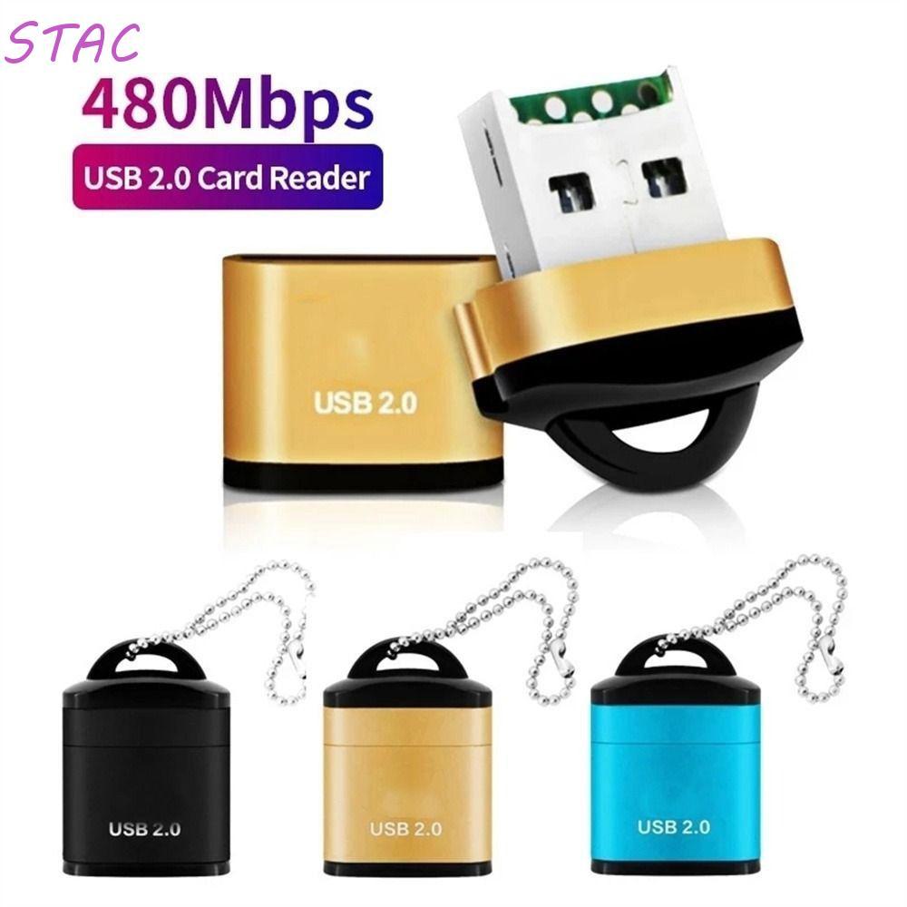 Leitor De Cartão STAC De Alta Velocidade Micro SD/TF Card Mobile Phon USB 2.0 Para Acessórios De Laptop Conector