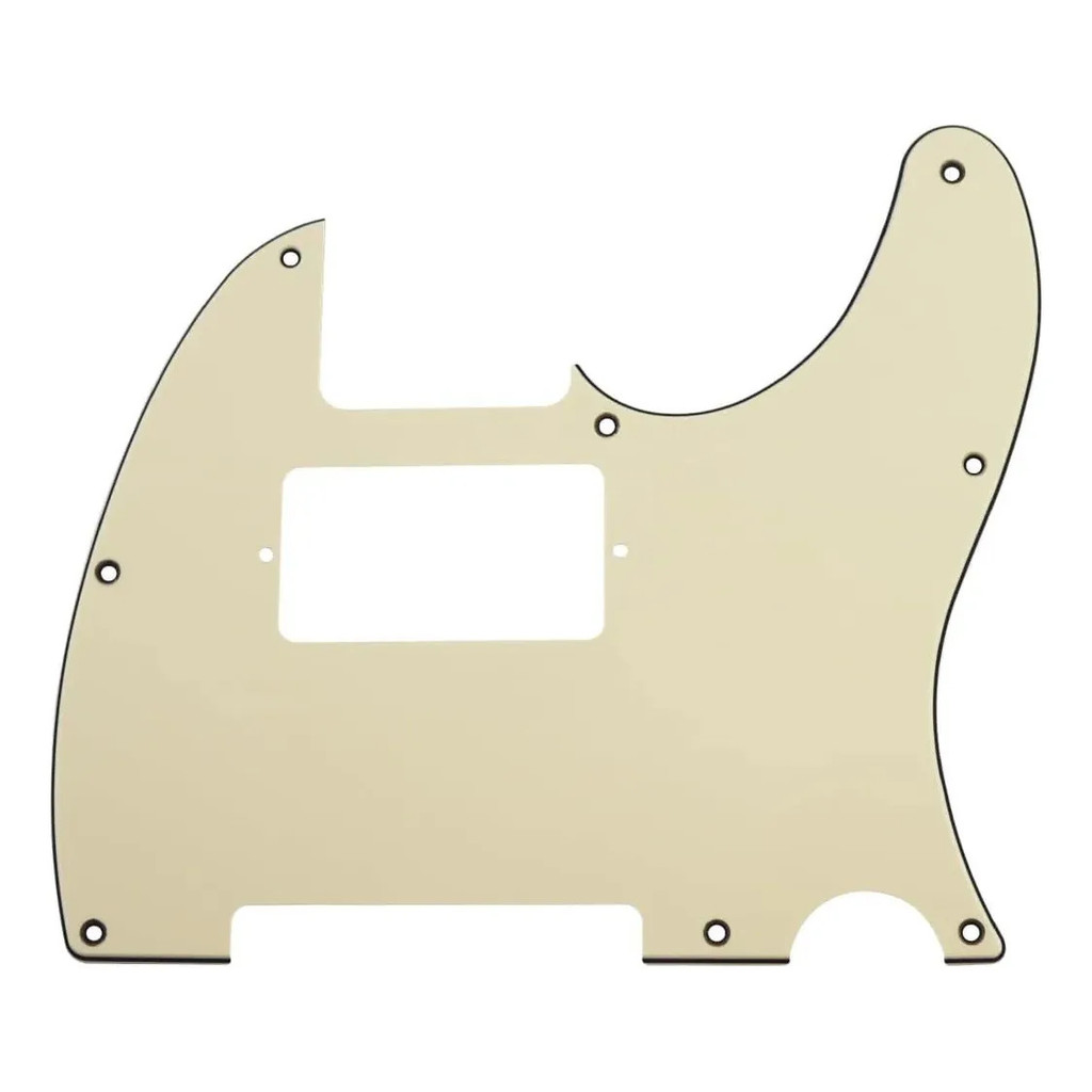 Escudo Guitarra Telecaster Humbucker Creme 3 Ply