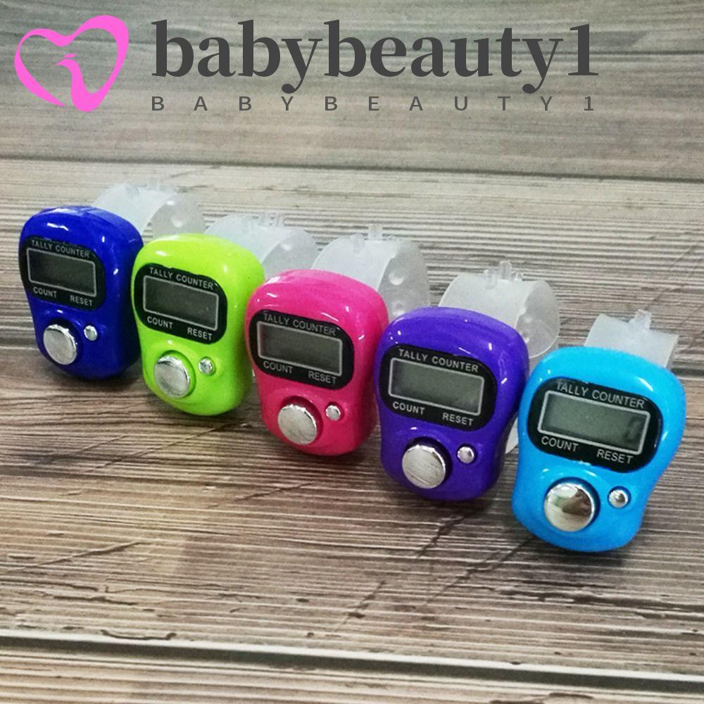 Contador De Contagem De Anel De Dedo BABYBEAUTY1 , Linha De Tricô Portátil Digital , Mini Contadores De Curso Eletrônico