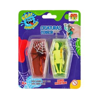 Slime Eca Divertida Criaturas Terror DM Toys Infantil