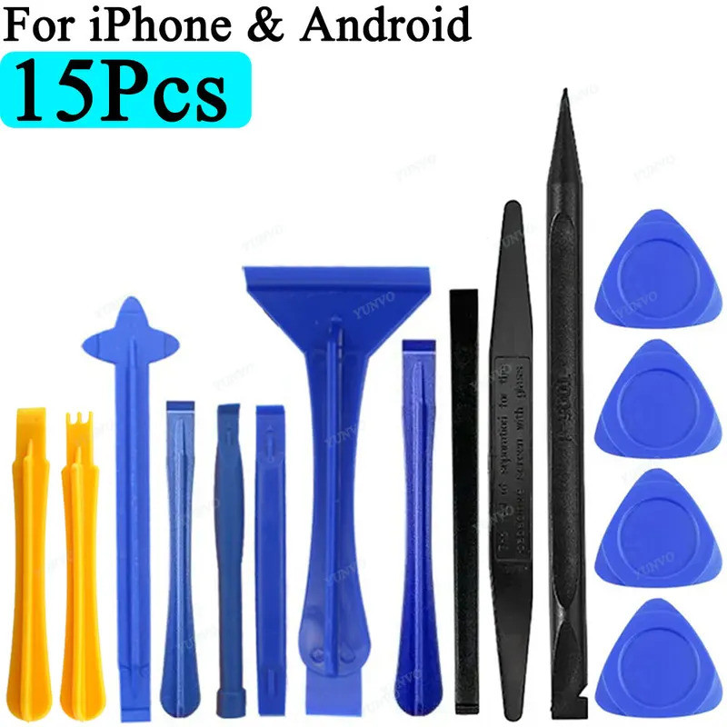 Ferramentas De Reparo Do Telefone Móvel Plástico Barra Alavanca Lâmina Abertura Chave De Fenda Para Tela iPhone iPad Com