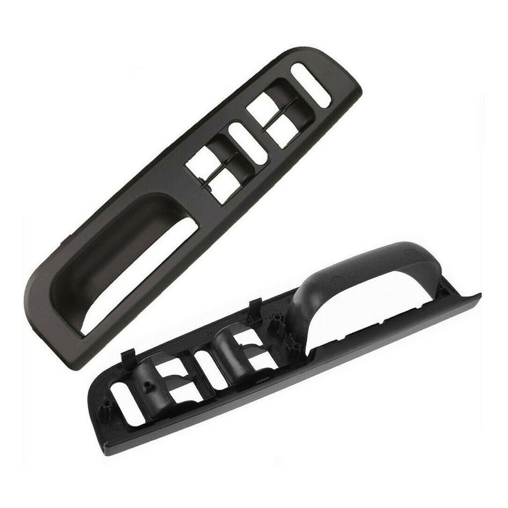 Moldura Puxador Porta Golf 2001 2002 2003 2004 2005 2006 07 Corpo em ABS Pintura Rubber Touch (Toque emborrachado) Preto