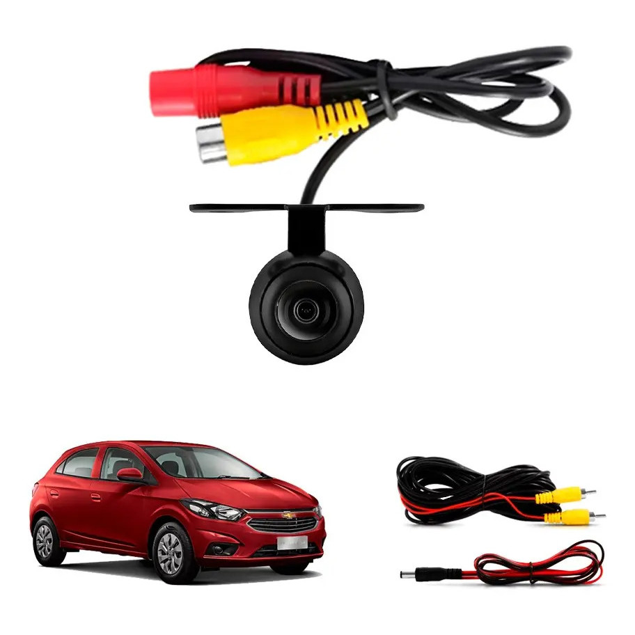 Camera De Ré Borboleta Hd Chevrolet Onix 2016 2017 2018
