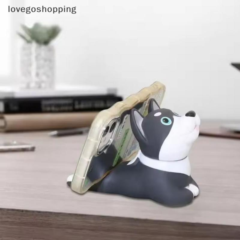 [lovego] Suporte De Telefone De Vinil Fofo Em Formato De Animal Celular De Desenho Animado Mesa Para Smartphone Decoraçã