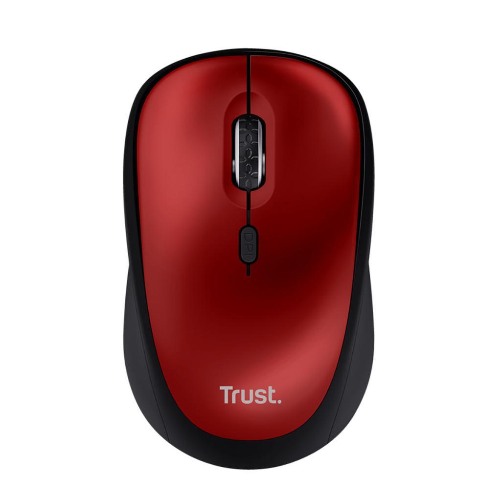 MOUSE OFFICER TRUST YVE+ SILENT VERMELHO 24550-02