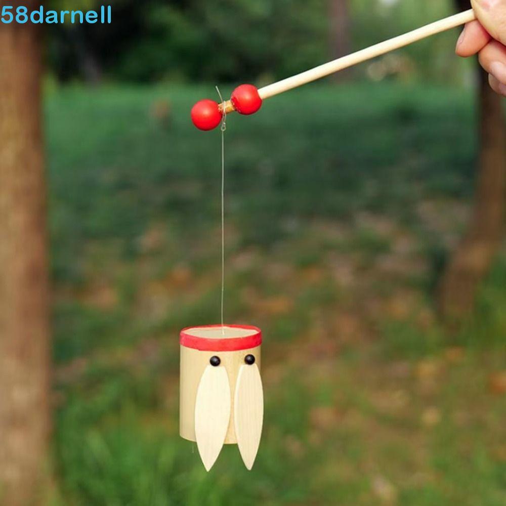 DARNELL Brinquedo De Cigarra De Bambu , Instrumento Musical DIY Experimento Científico Artesanal , Fabricante De Som