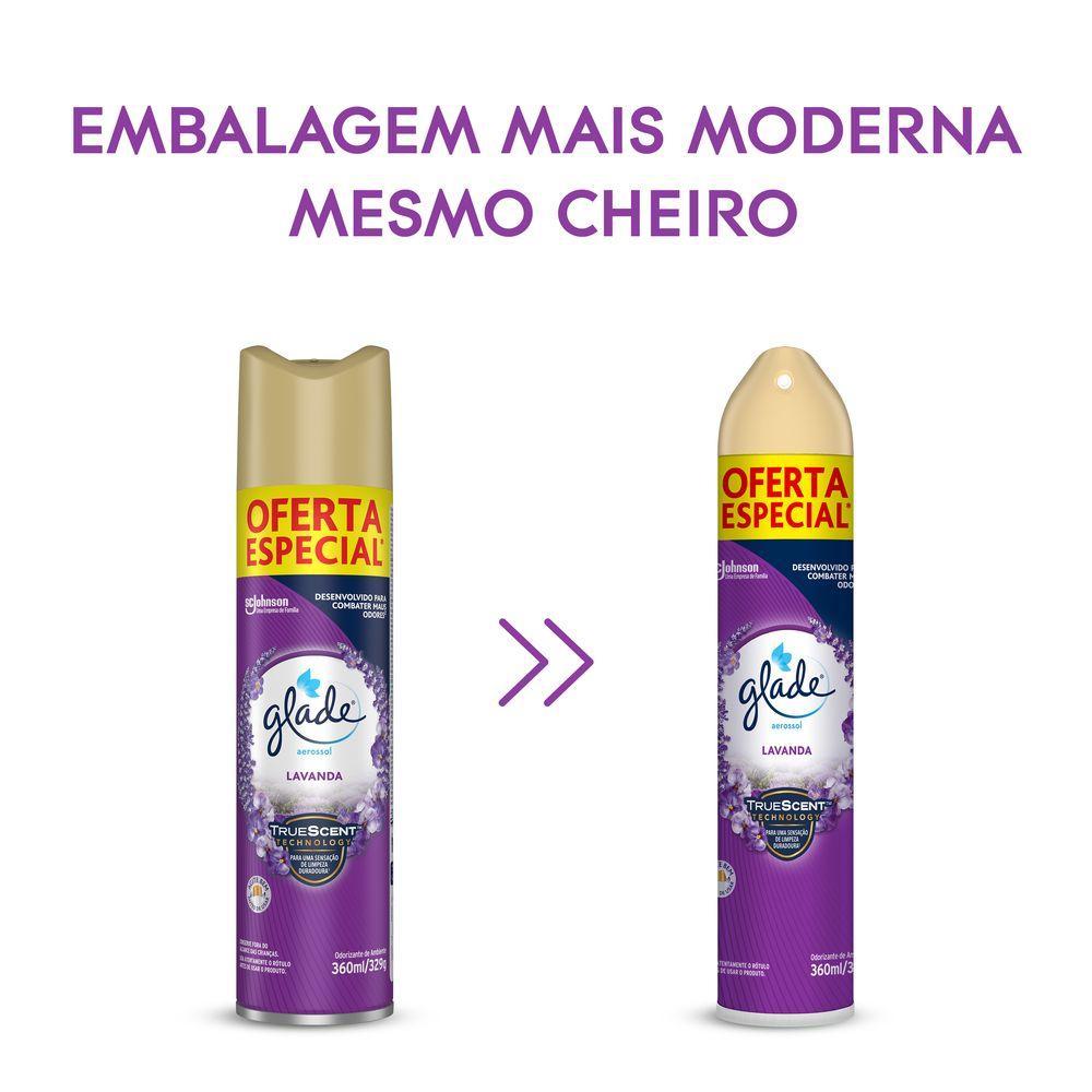 Odorizador de Ambiente Aerossol Glade Lavanda 360ml Oferta Especial