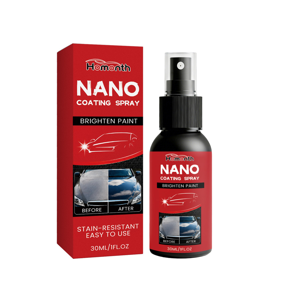 Homês Nano Revestimento Spray Cuidados Diários Nova Escolha Design Conveniente Restaurar Superfície do Carro Brilho Limp