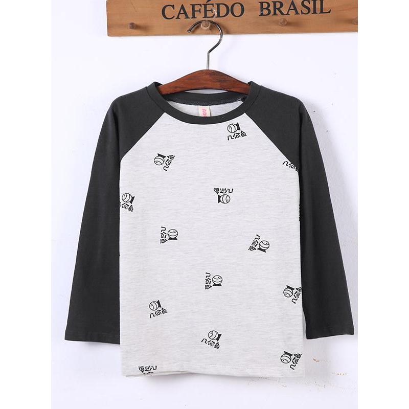 Crianças crianças de manga comprida puro algodão meninos meninas roupa interior infantil camisas de fundo primavera outo