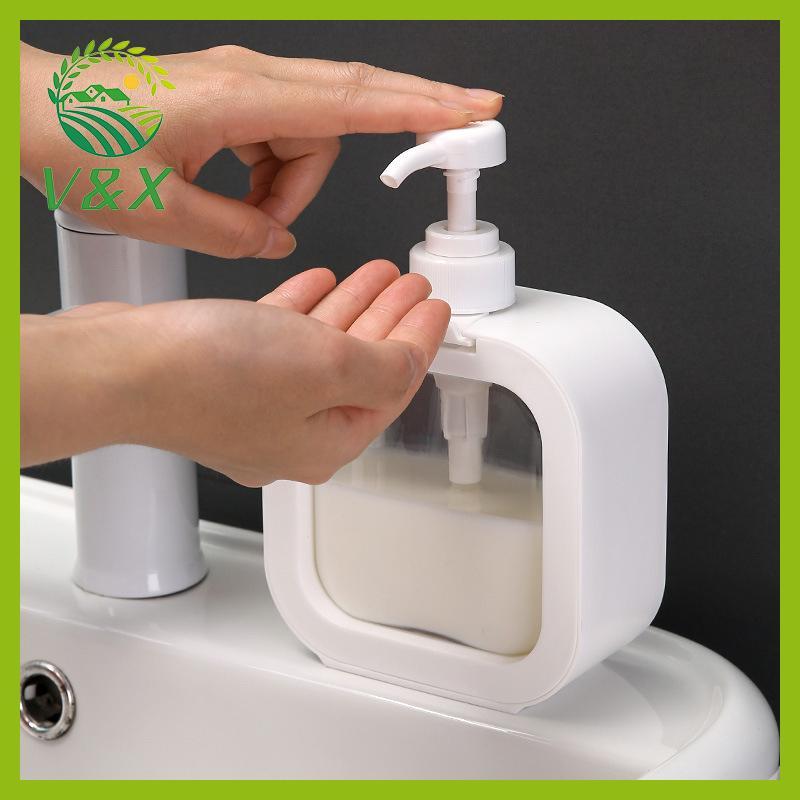 [V & X] Dispensador De Sabonete Líquido Para Cozinha 300/500Ml Bomba Vazia Frasco De Shampoo Prato Recipiente Banheiro G