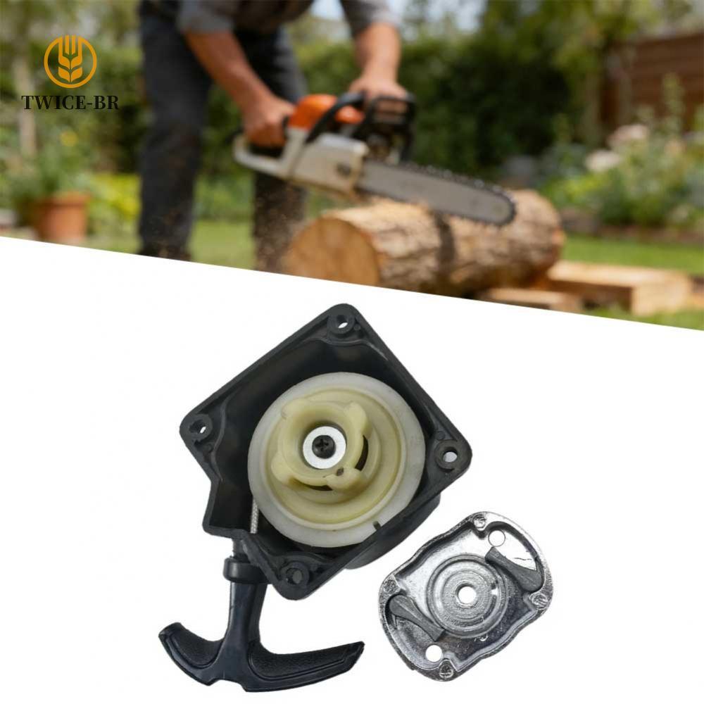 Kit De Tração De Partida De Recuo Adequado Para Motor De Cortador De Escova 43CC 49CC 52CC Grama