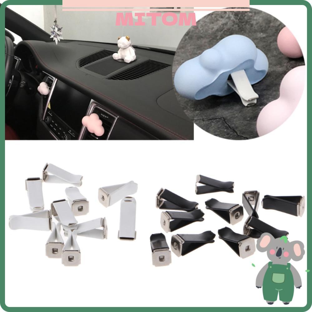 MITOM 10 Unidades Clipe De Ventilação De Ar Condicionado De Carro Acessórios Modernos Para Suporte De