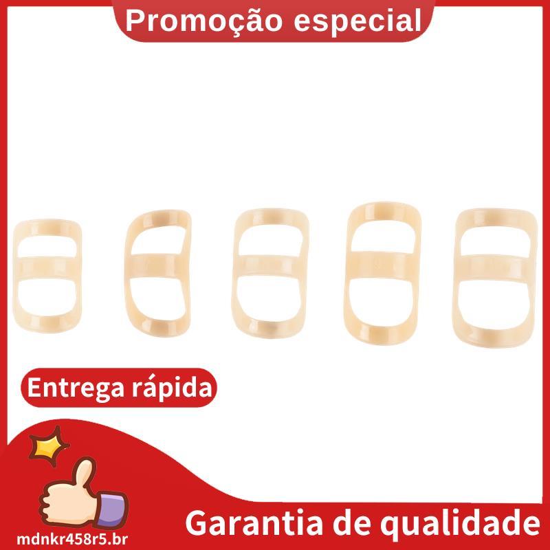 Tala De Dedo Com Gatilho De 5 Peças , Suporte E Proteção Para Artrite , Alisamento , Cinta Malho . mdnkr458r5br