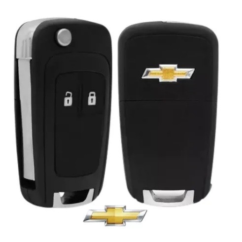 Chave Canivete Carcaça Original Alarme Montana S10 Tracker Sonic Spin 2 Botões