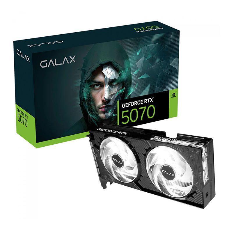 Placa de Video Galax GeForce RTX 5070 1-Click OC, 12GB, GDDR7, 192-bit, 57NON7MD