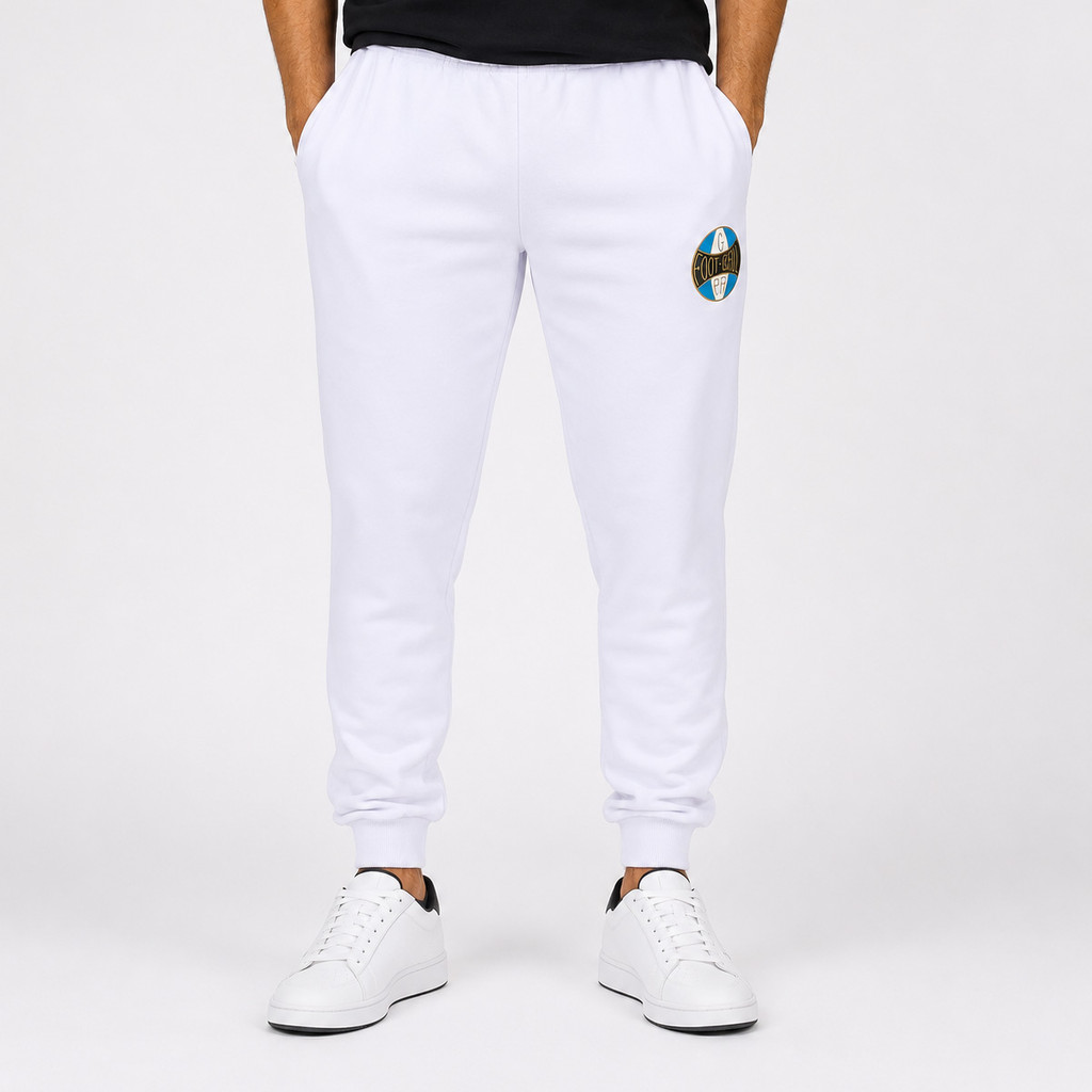 Calça Moletom Grêmio Retrô Branca