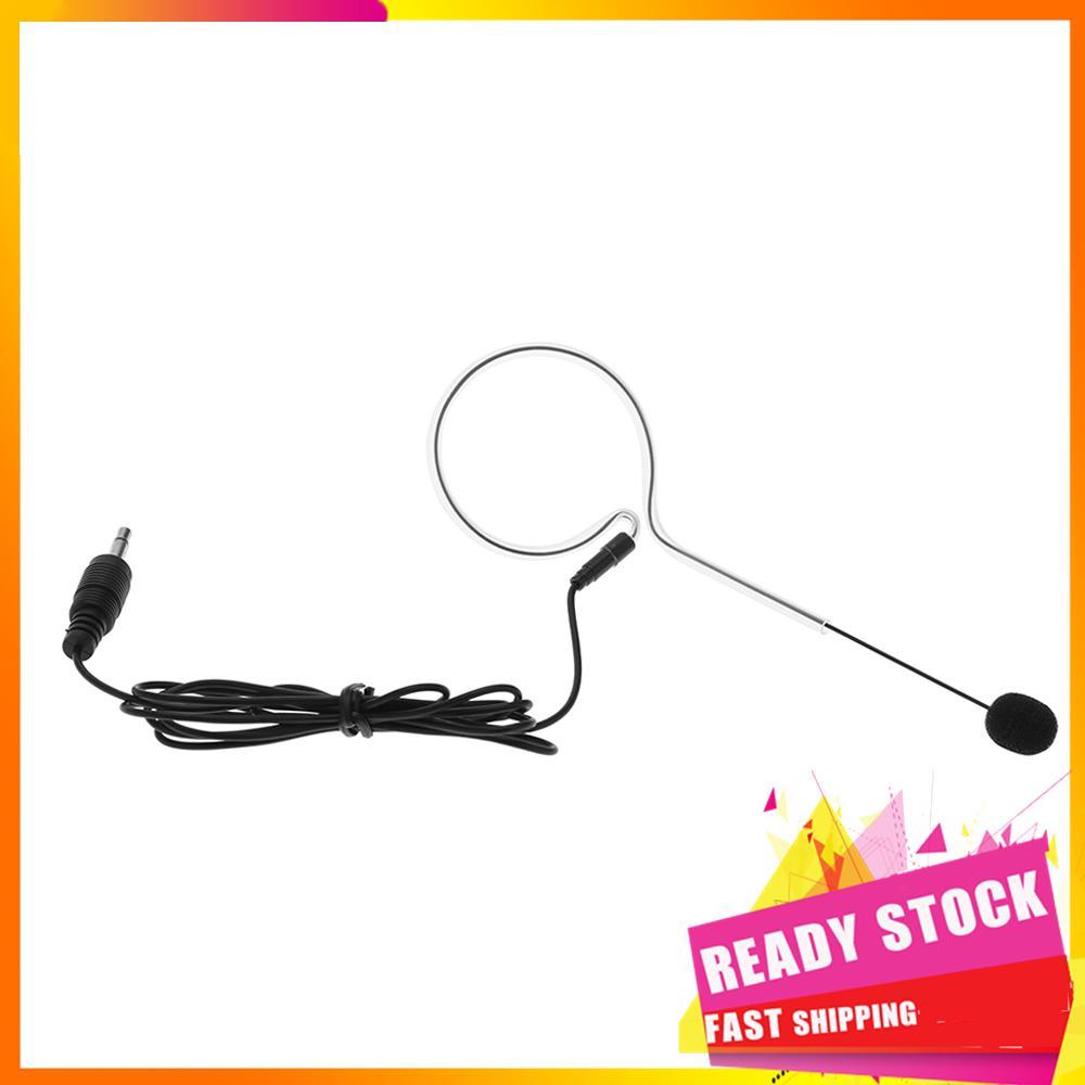 Gfgfgfgg Gfgfgfgg Mini fone de ouvido unidirecional com gancho, microfone para amplificador de voz e alto-falante
