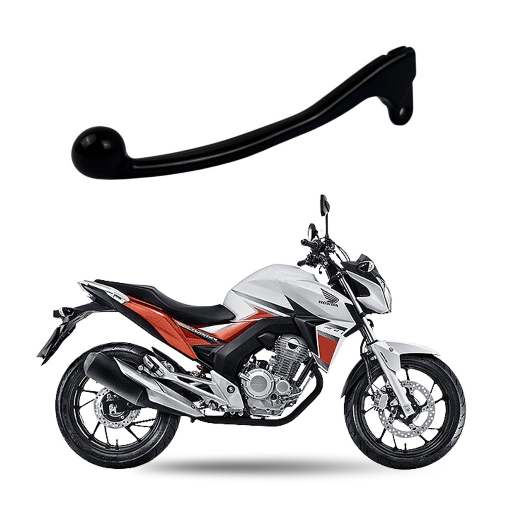 Manete Embreagem Para CB300 CB400 CB450 CBX150 Twister Preto
