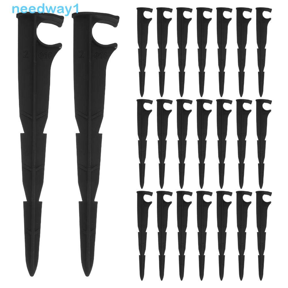NEEDWAY 50 Peças De Estacas De Irrigação Por Gotejamento , Mangueira Resistentes De 14/15/16 Cm , Estrutura De Suporte R