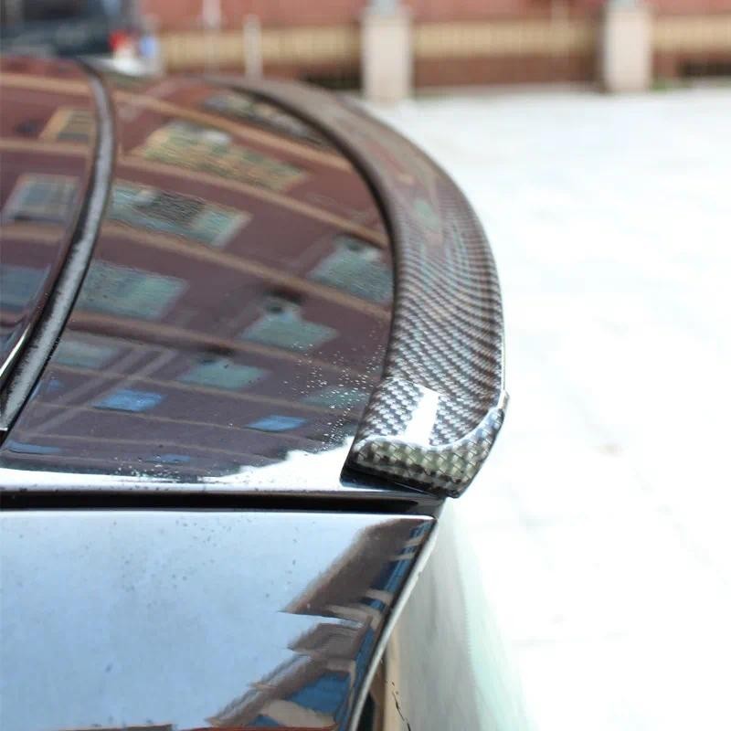 Para Smart Fortwo 451 453 Forfour spoiler Traseiro Automotivo Borracha Macia Cauda Tronco Telhado Modificação Do Carro b