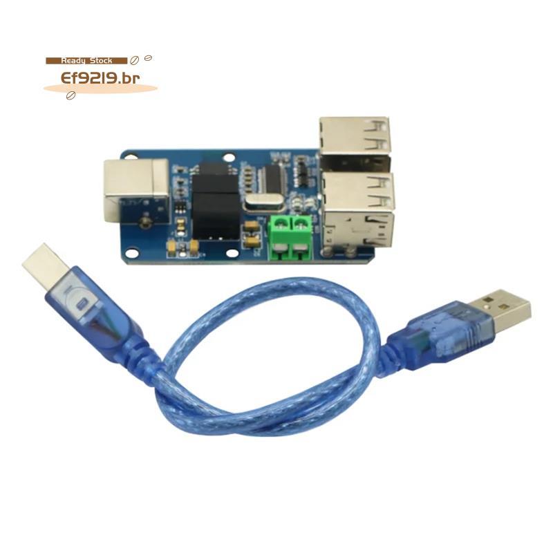 [Oferta Especial E] Isolador , De HUB USB 2500V , Placa De Isolamento , ADUM4160 ADUM3160 Suporte Módulo De Transmissão