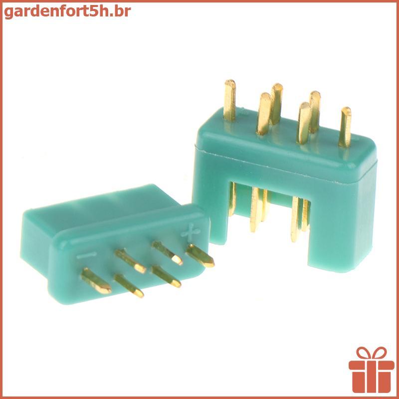 Carcaça Do Conector GARDE MPX Para Acessórios RC Fêmea Macho Dourado Da Tomada Multiplex ,